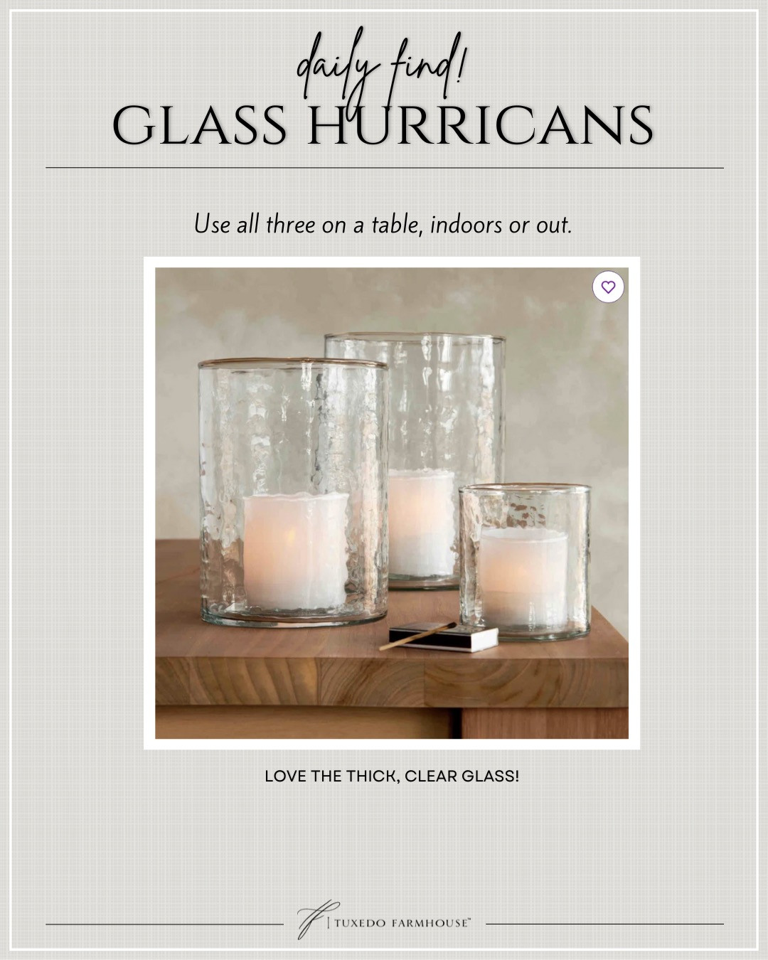 Candleholder-clear By Highland Dunes
This classic hurricane candle holder offers a timeless way to illuminate your space. Crafted from clear glass with a hand-finished touch, it showcases a water glass texture that adds a subtle ripple effect to your décor. Perfect for a votive or tealight candle, it creates a warm, inviting glow on your tabletop, whether you're dining al fresco or setting a cozy scene indoors. Its simple design complements a variety of styles, making it a versatile addition to your home. Arrange a few along a mantel or dining table for a captivating display of light and shadow. 

 #LTKSeasonal #LTKHome