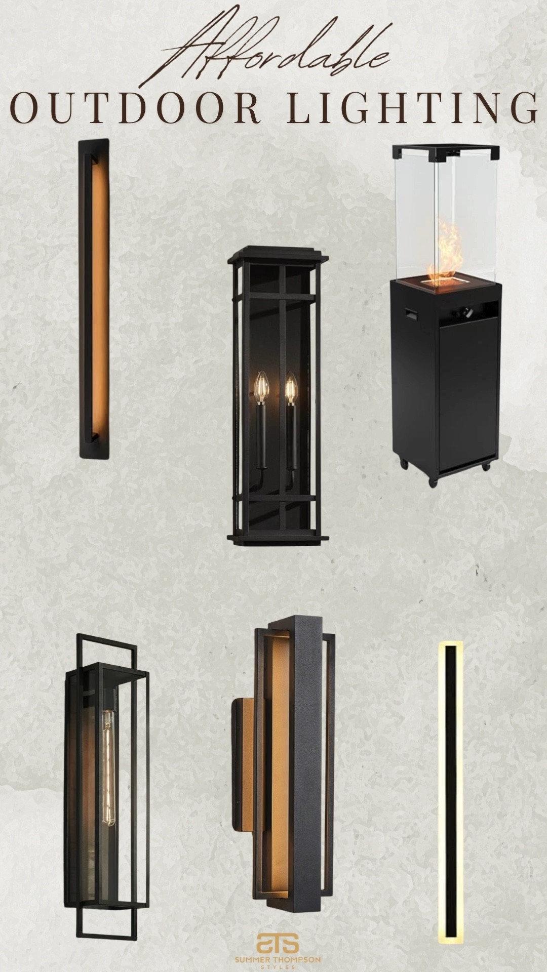 Affordable outdoor lighting I love! 

Sconces. Outdoor lighting. Modern home. Luxe for less. Look for less. Trending. Best sellers. Viral. Affordable home  

#LTKSeasonal #LTKFindsUnder100 #LTKHome
