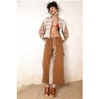 Cotton Wide Leg Cargo Pant | Avec Les Filles