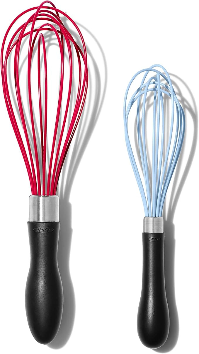 OXO Good Grips 2-Piece Silicone Whisk Set | Amazon (US)