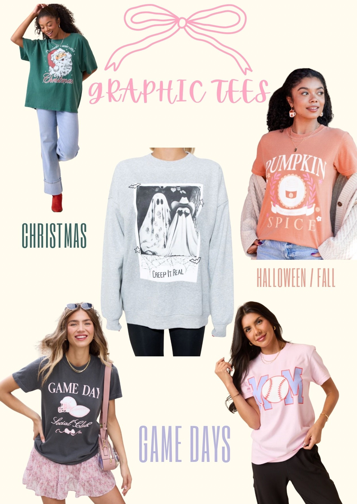 Graphic tees for every occasion! BOGO is almost over, hurry and grab yours!

#LTKSeasonal #LTKStyleTip #LTKSaleAlert