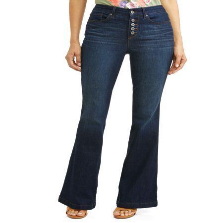 Melisa High Waist Stretch Flare Jean Women's | Walmart (US)