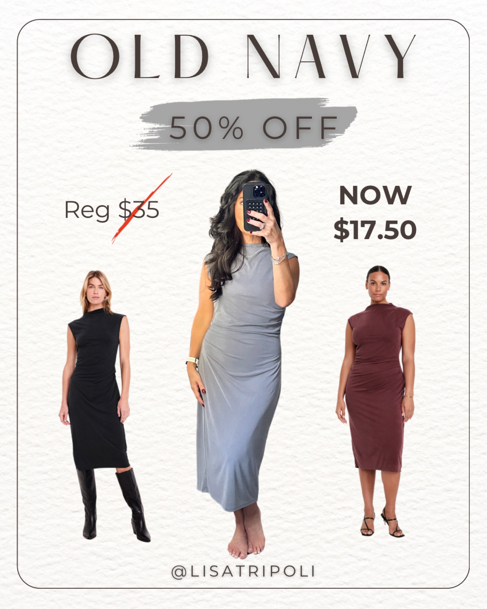 SHOP 50% OFF NOW!
Ruched Midi Dress available in 3 colors!
Sophisticated chic style for day or night. 
#bumpfriendly #datenight #weddingguest 

#LTKWedding #LTKOver40 #LTKSaleAlert
