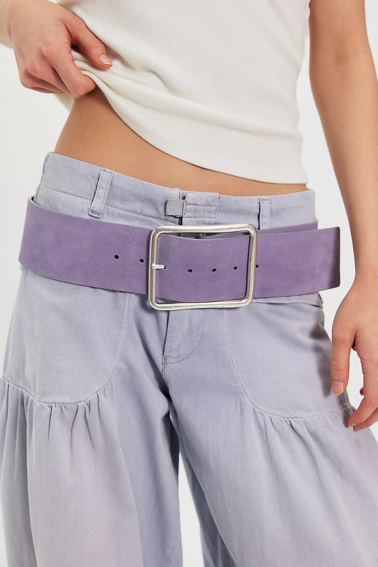 Suede Hex Hip Belt | Free People (Global - UK&FR Excluded)