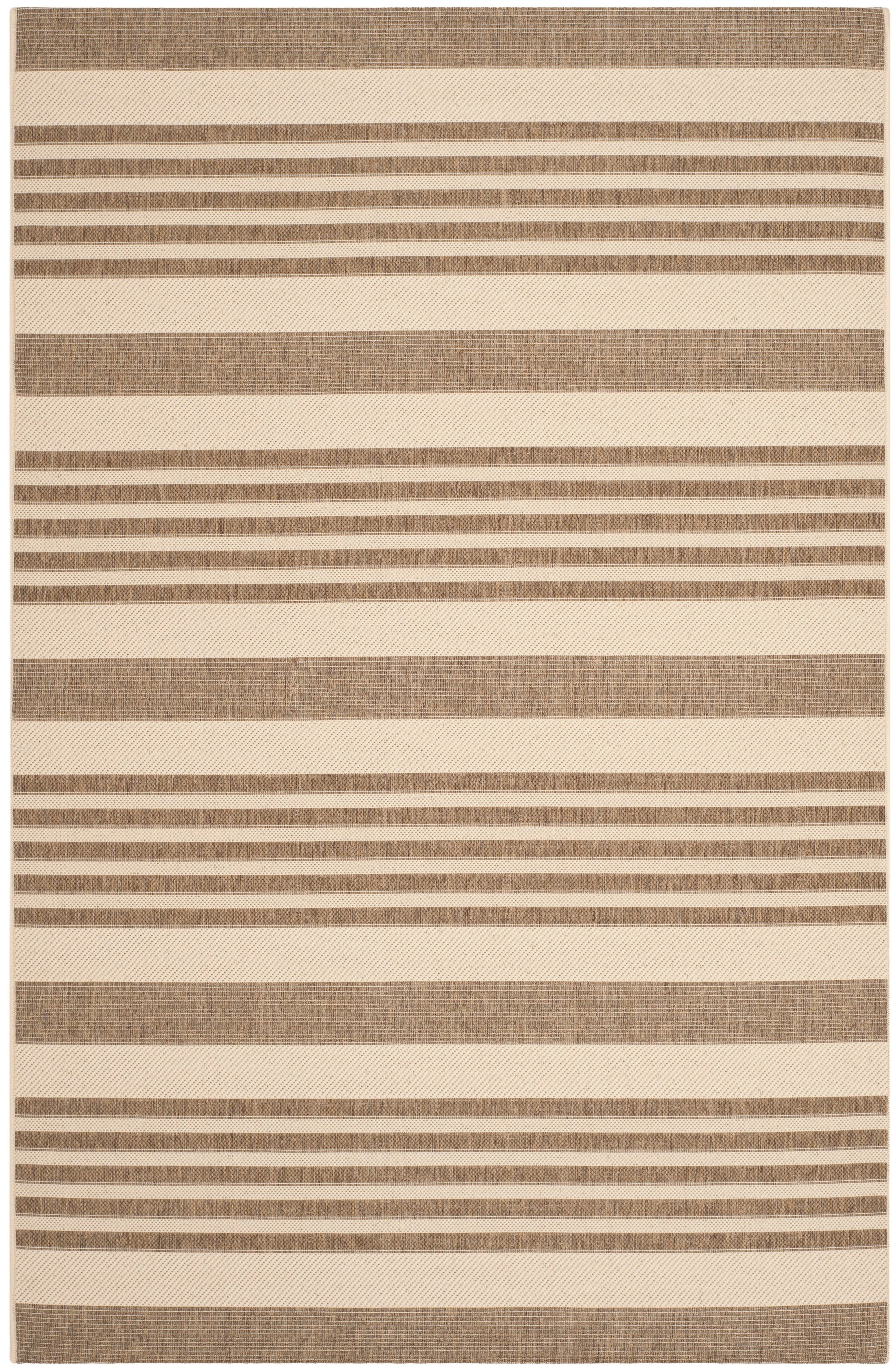 Safavieh Courtyard Rug Collection Striped/Geometric Striped Area Rug, 79 in x 114 in - Walmart.co... | Walmart (US)