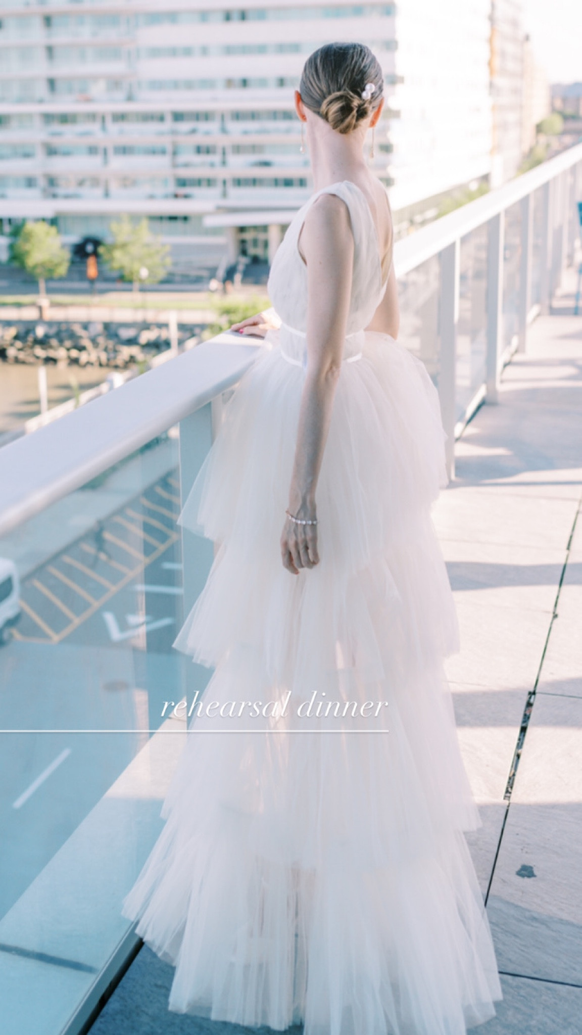 Linked similar as this one is sold out. Bridal // rehearsal dinner // bridal dress // tulle dress // bride // wedding dress