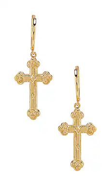 Siena Cross Earrings
                    
                    The M Jewelers NY | Revolve Clothing (Global)