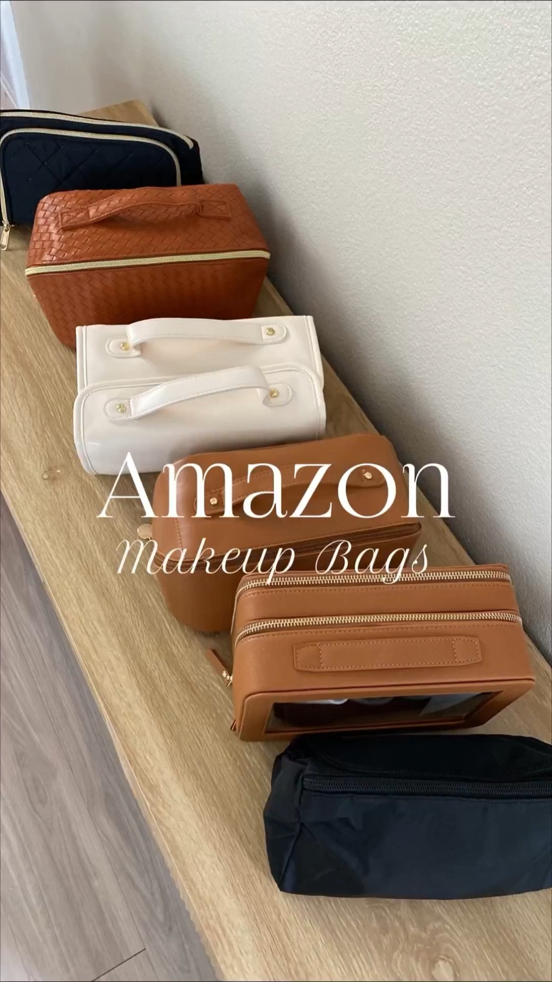 These makeup bags are great for travel and at home storage.  

#LTKWatchNow #LTKSeasonal #LTKItBag
