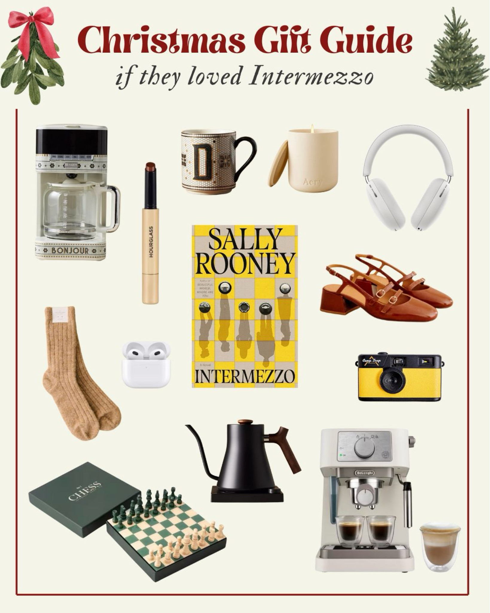 A Bookish Christmas Guide for anyone that loved reading Intermezzo this year 📖🫶🏻 

#LTKGiftGuide #LTKU #LTKCyberWeek