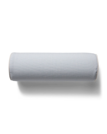 Made In Usa 6x17.5 Outdoor Bolstered Pillow Cushion With Contrast Cord | TJ Maxx