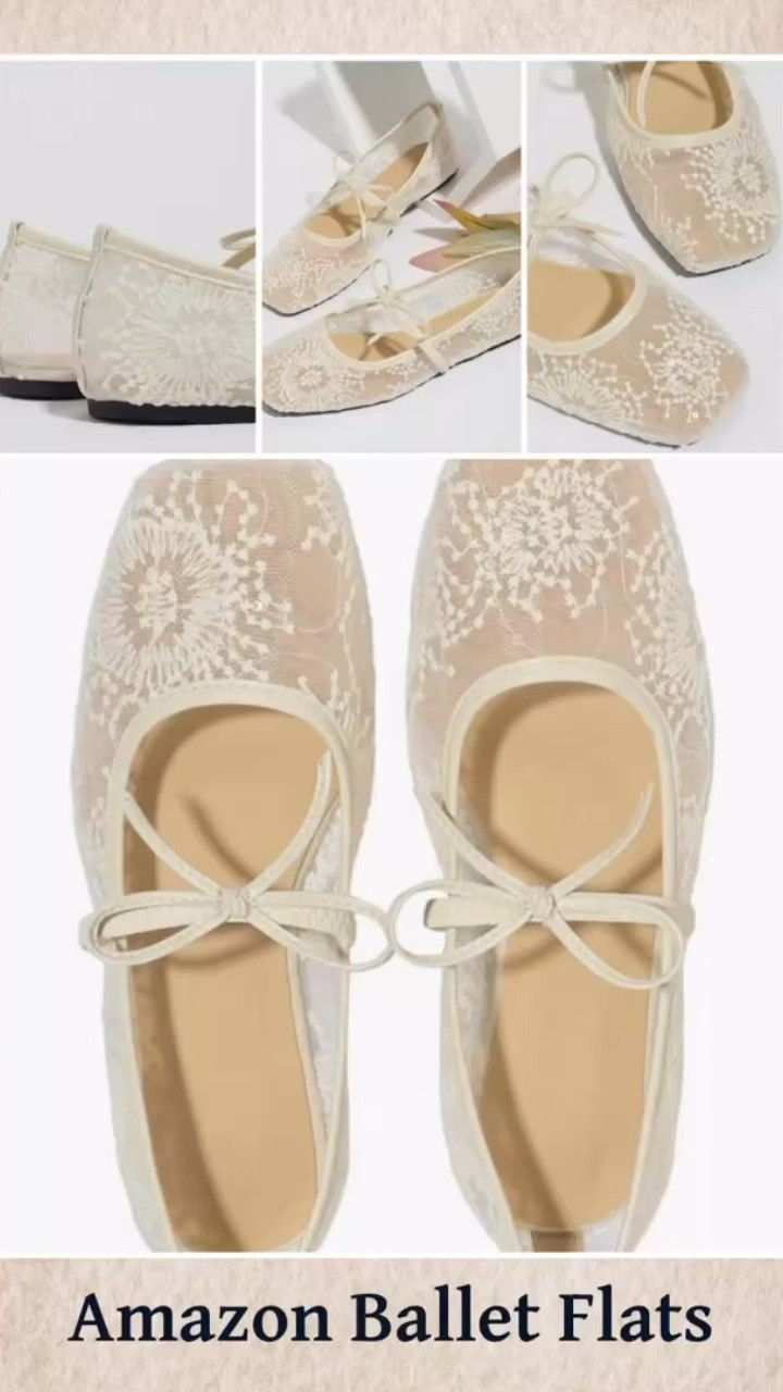 Super pretty ballet flats on Amazon for the bride to be. 

Wedding shoes, white shoes, bride flats, bridal shoes.

#LTKWedding #LTKSeasonal