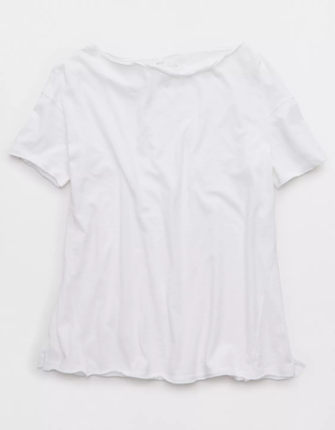 Aerie Oversized Off The Shoulder Boyfriend T-Shirt | Aerie