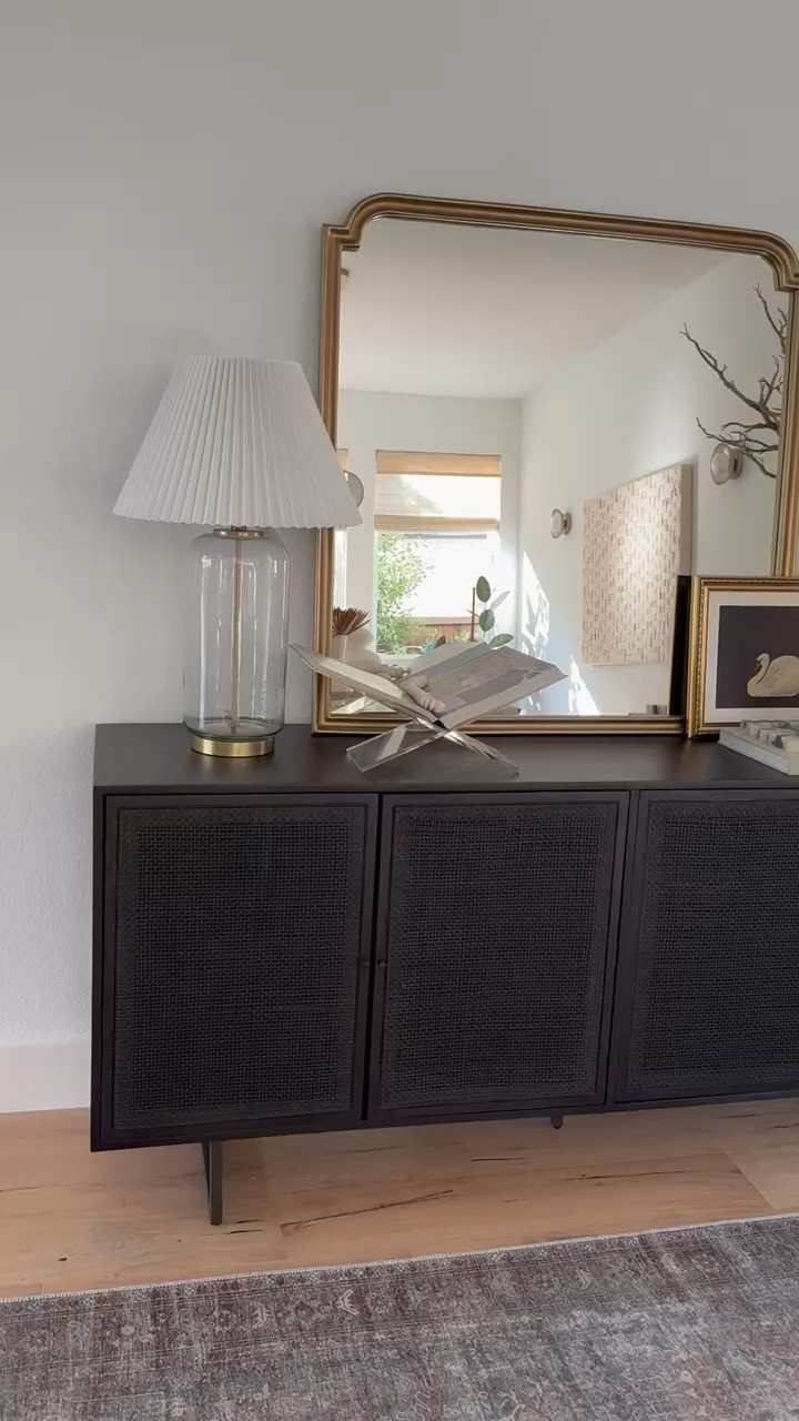 My cane sideboard is on sale with way day ➕ you get FREE WHITE GLOVE DELIVERY. Run. It is absolutely stunning in person  

entryway table, table lamp, acrylic book stand, scallop marble tray, way day sale, coffee table books, 

#LTKStyleTip #LTKHome #LTKSaleAlert