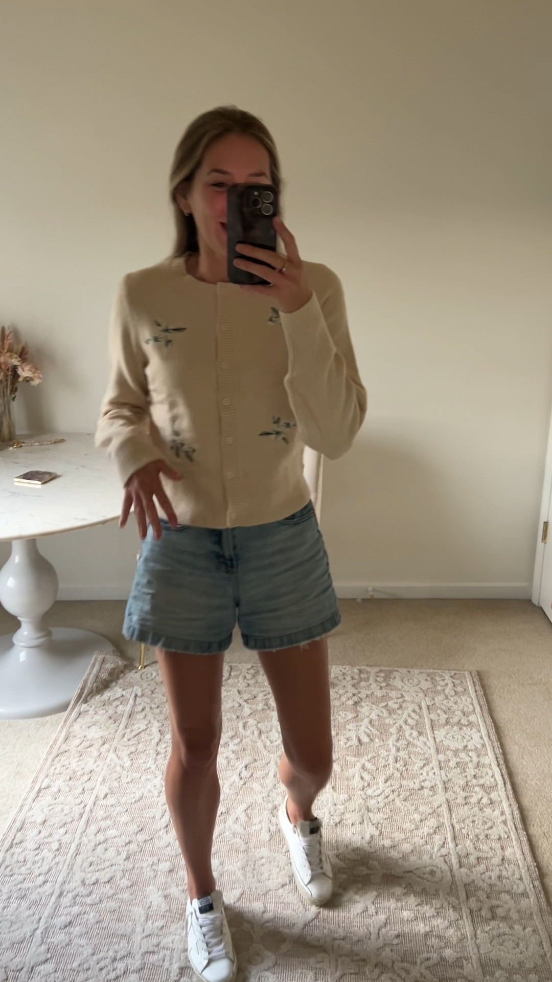 Floral cardigan 