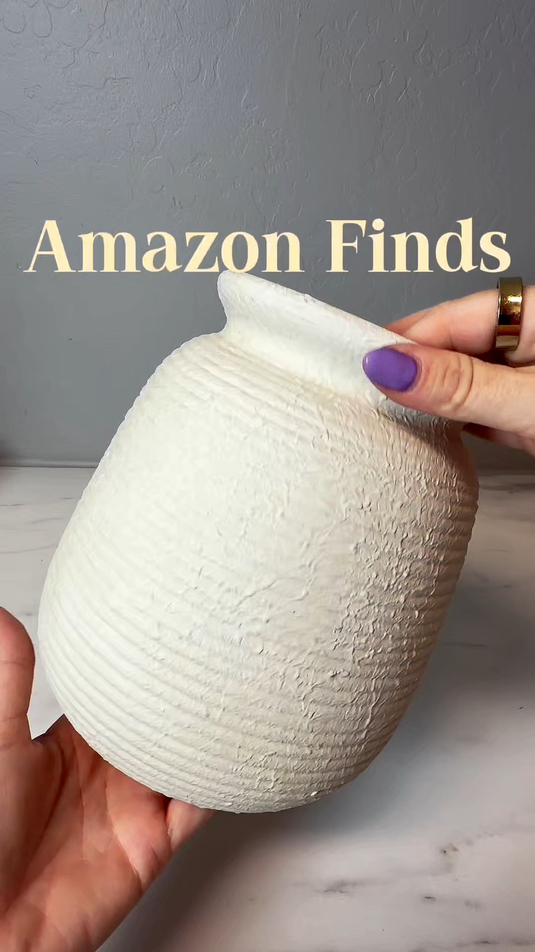If you love pretty, neutral home decor, this one is worth a look 🤍 Unboxing one of my latest home finds and I’m loving the shape! It would be so pretty styled on a dresser, shelf, entryway table, or coffee table.

#LTKU #LTKHome