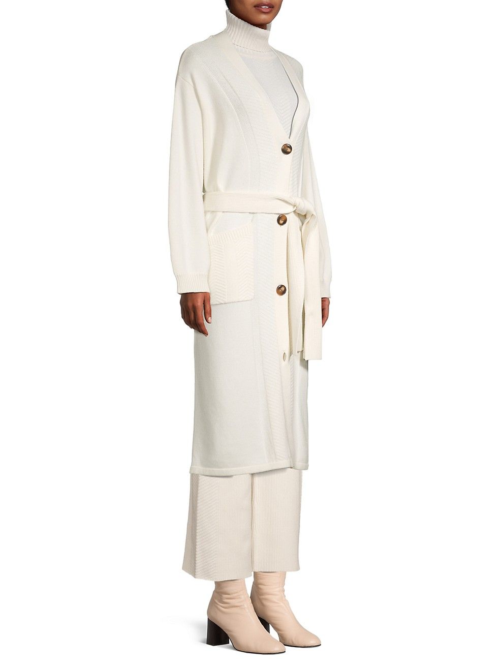 Frances Belted Oversized Cardigan | Saks Fifth Avenue