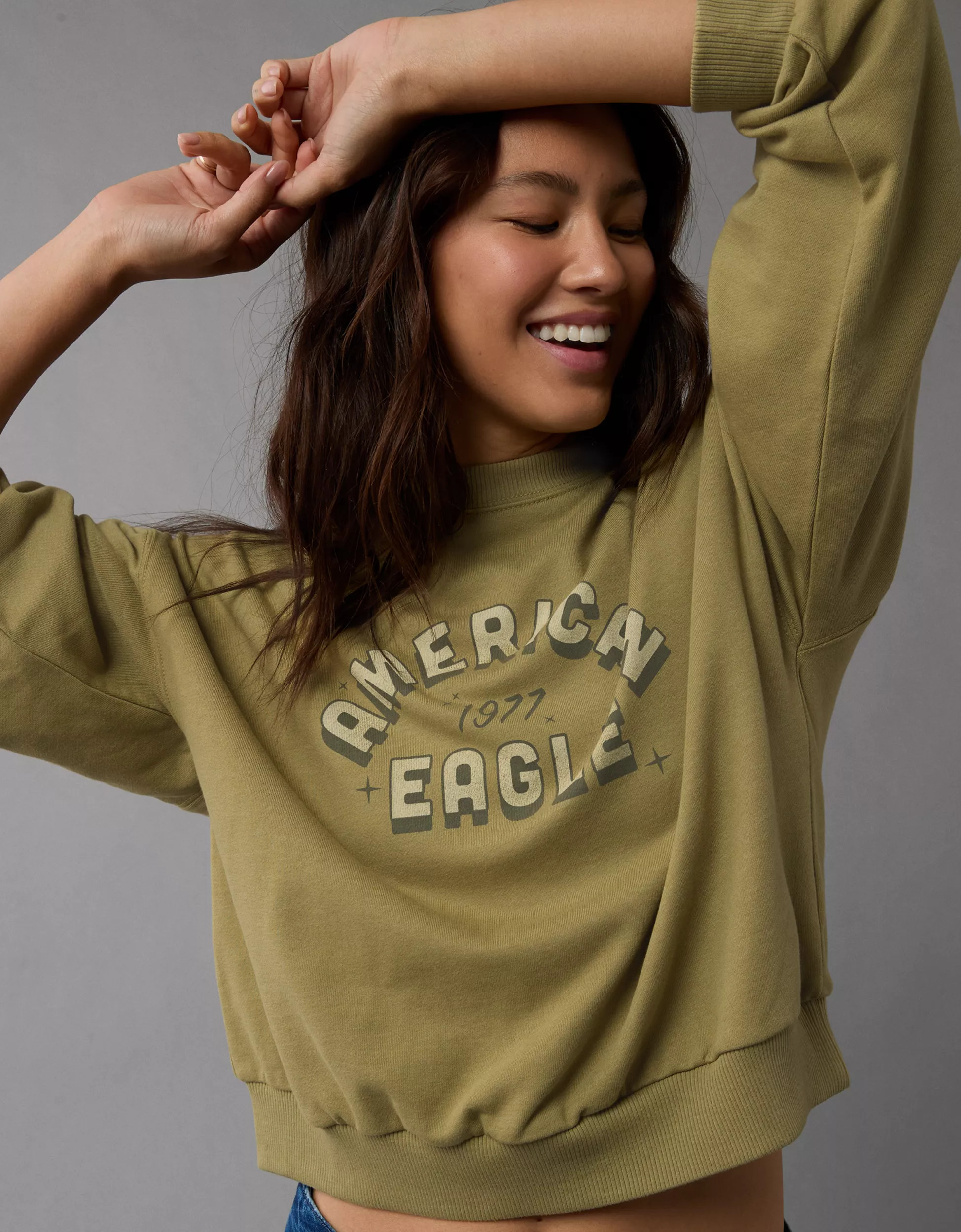 AE Funday Sweatshirt | American Eagle Outfitters (US & CA)