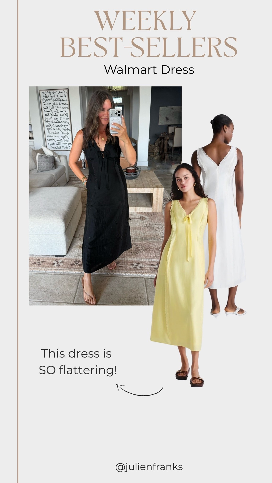 This Walmart dress is a summer staple! It fits so well and is super flattering!

#LTKgrwm #LTKootd #LTKdayinmylife