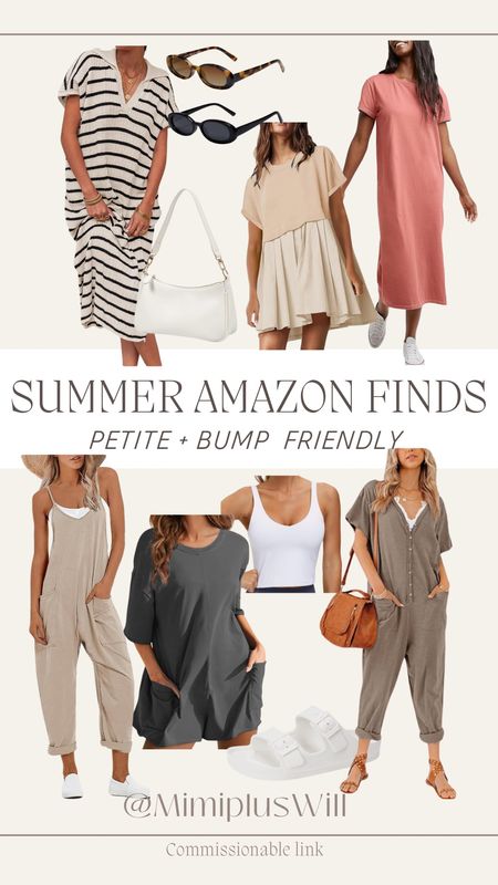 Summer amazon finds that are bump and petite friendly!! Maternity fashion finds perfect for the hot summer days!

#LTKBump #LTKBaby #LTKFindsUnder50