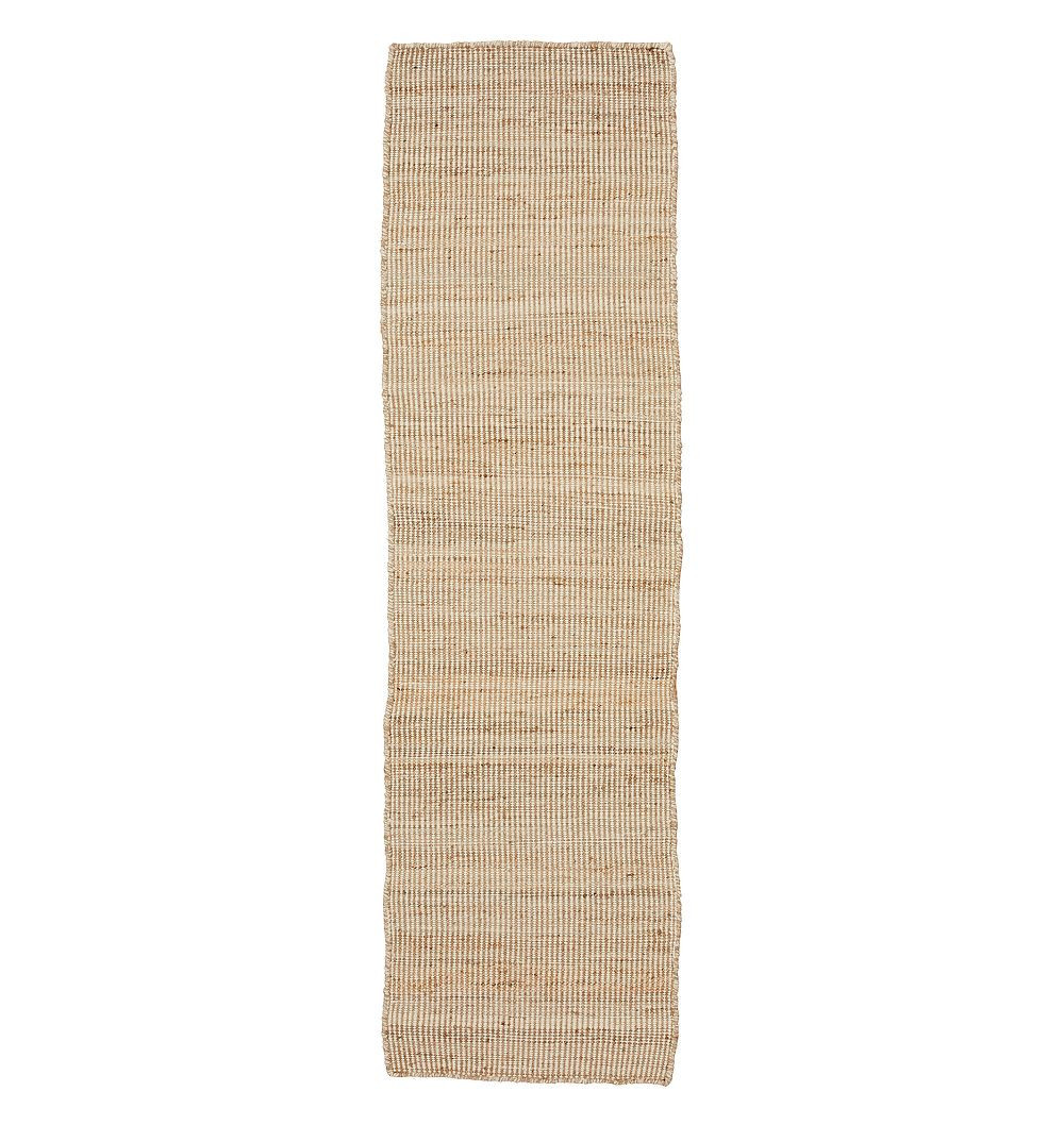 Hannavan Jute Flatweave Rug, 2-1/2' x 9', Natural | Rejuvenation