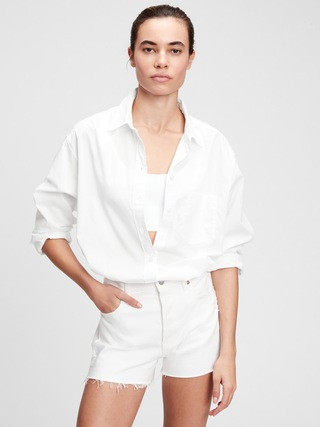 Big Shirt in Poplin | Gap (US)