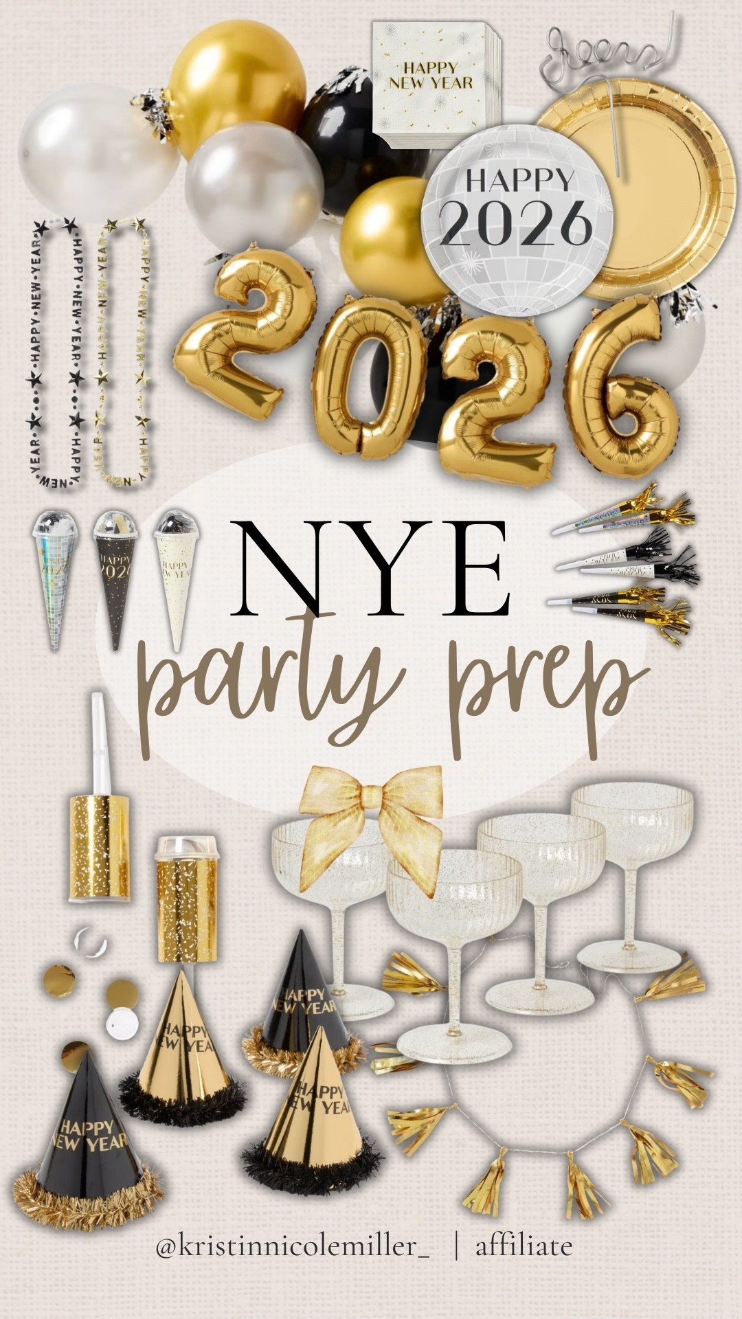 NYE PARTY PREP 🎉🎉 grab these before the big night! So fun and reasonably priced! 

Seasonal New Year’s Eve trending affordable target unique gold silver black 2026

#LTKSeasonal #LTKFindsUnder50 #LTKHoliday