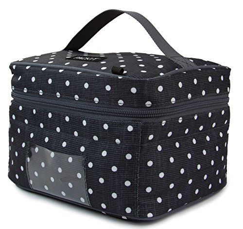 PackIt Freezable Baby Bottle Cooler for Breastmilk and Formula, Polka Dots | Amazon (US)
