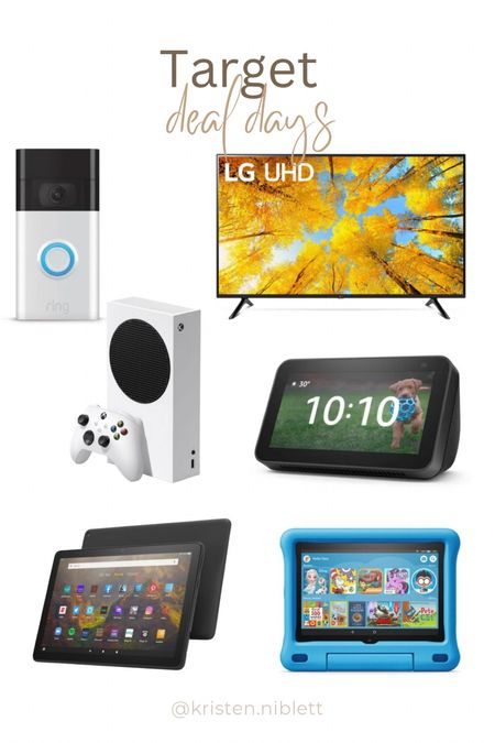 Target Deal Days // save up to 40% off on electronics //

Xbox. Ring doorbell. 65 inch tv. Amazon fire. Kids tablets. Amazon echo  

#LTKSeasonal #LTKHoliday #LTKsalealert