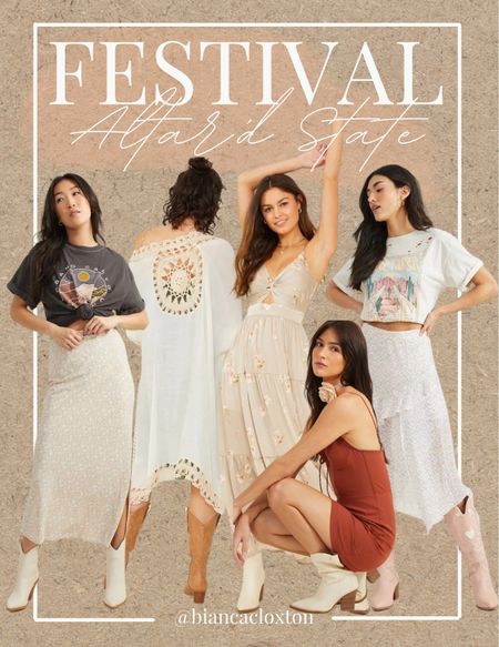 Festival looks from Altar’d State || 🤍

Boho, concert, music festival, summer styles, outfit idea, ootd, outfit Inspo



#LTKstyletip #LTKFind #LTKunder50