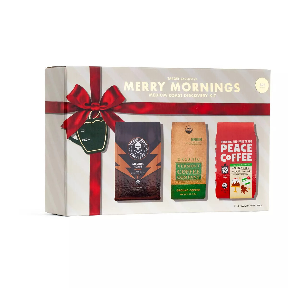 Merry Mornings Medium Roast Coffee Gift Set | Target