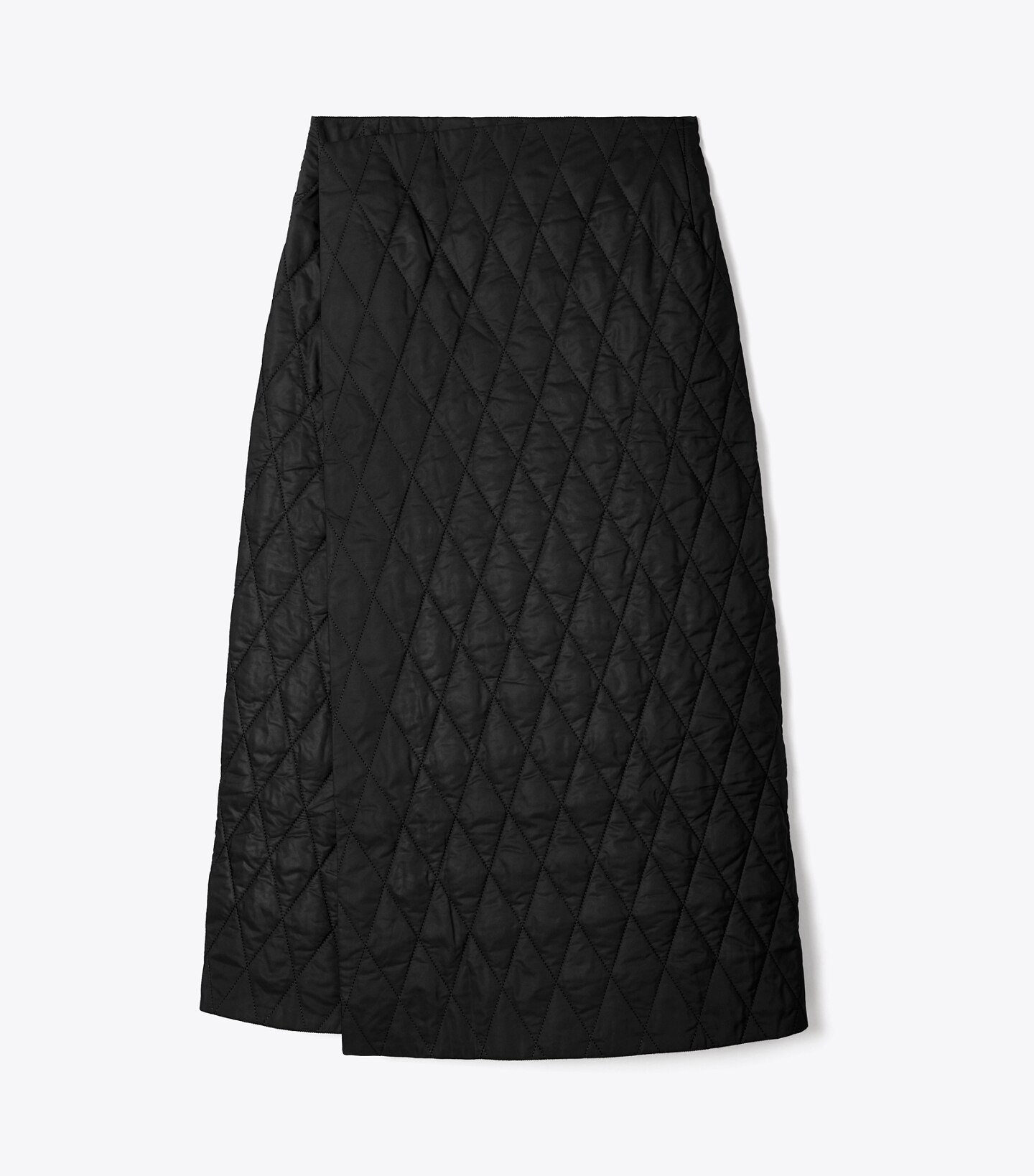 QUILTED BLANKET WRAP SKIRT | Tory Burch (US)