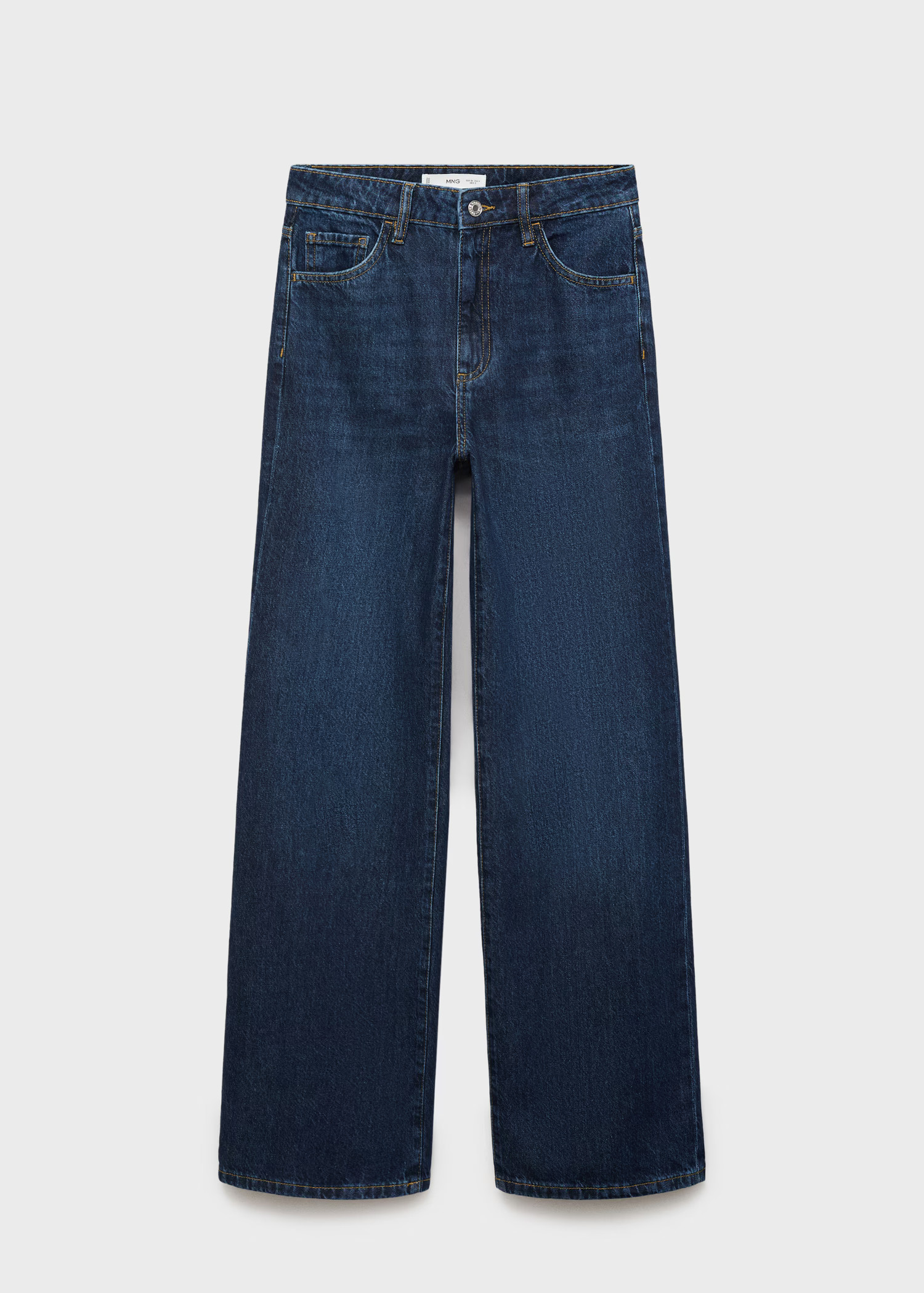Danila high-waisted wide-leg jeans | MANGO (UK)