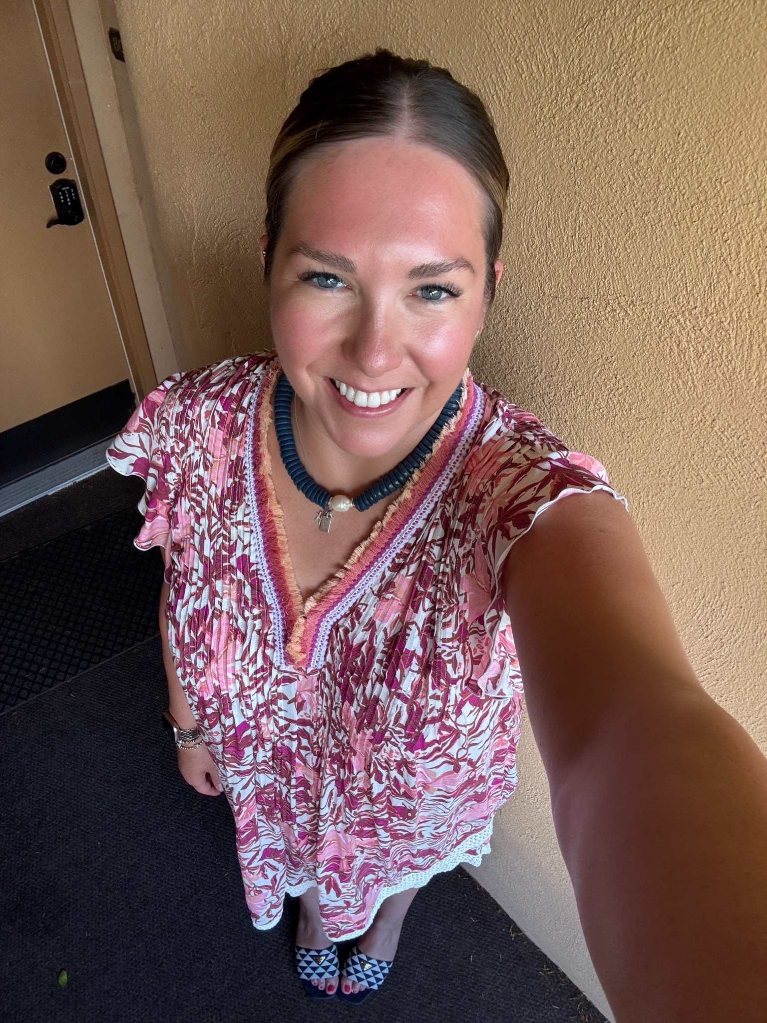 Poupette St. Barths is a must in Maui… especially after the 1st season of White Lotus! I have a few of this style dresses and I love them over and over again! I paired this fun pink toned print with Navy for a fun contrast. If you need a dress that is fun, travels well and doesn’t go out of style… this is the perfect fit!

#LTKTravel #LTKShoeCrush #LTKStyleTip