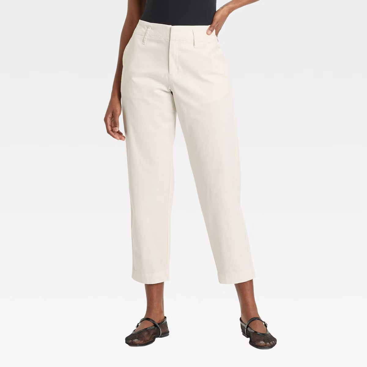 Women's High-Rise Tapered Ankle Chino Pants - A New Day™ | Target