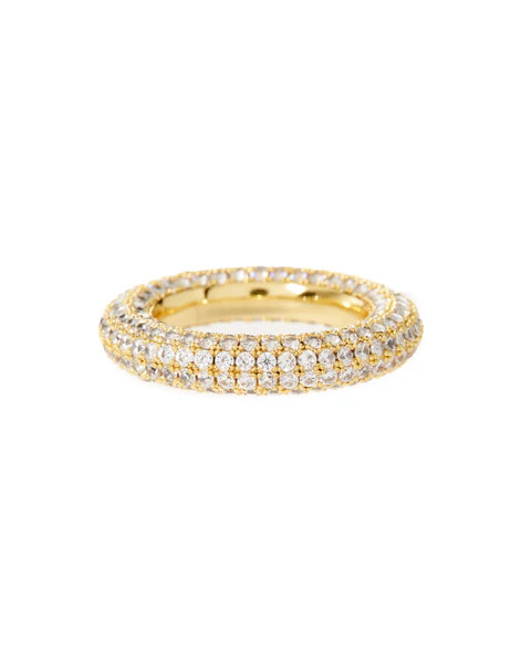 Pave Amalfi Ring- Gold | Luv Aj
