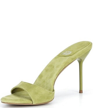 Jeffrey Campbell CE-Soire Suede Dress Slide Sandals - 8.5 | Dillard's