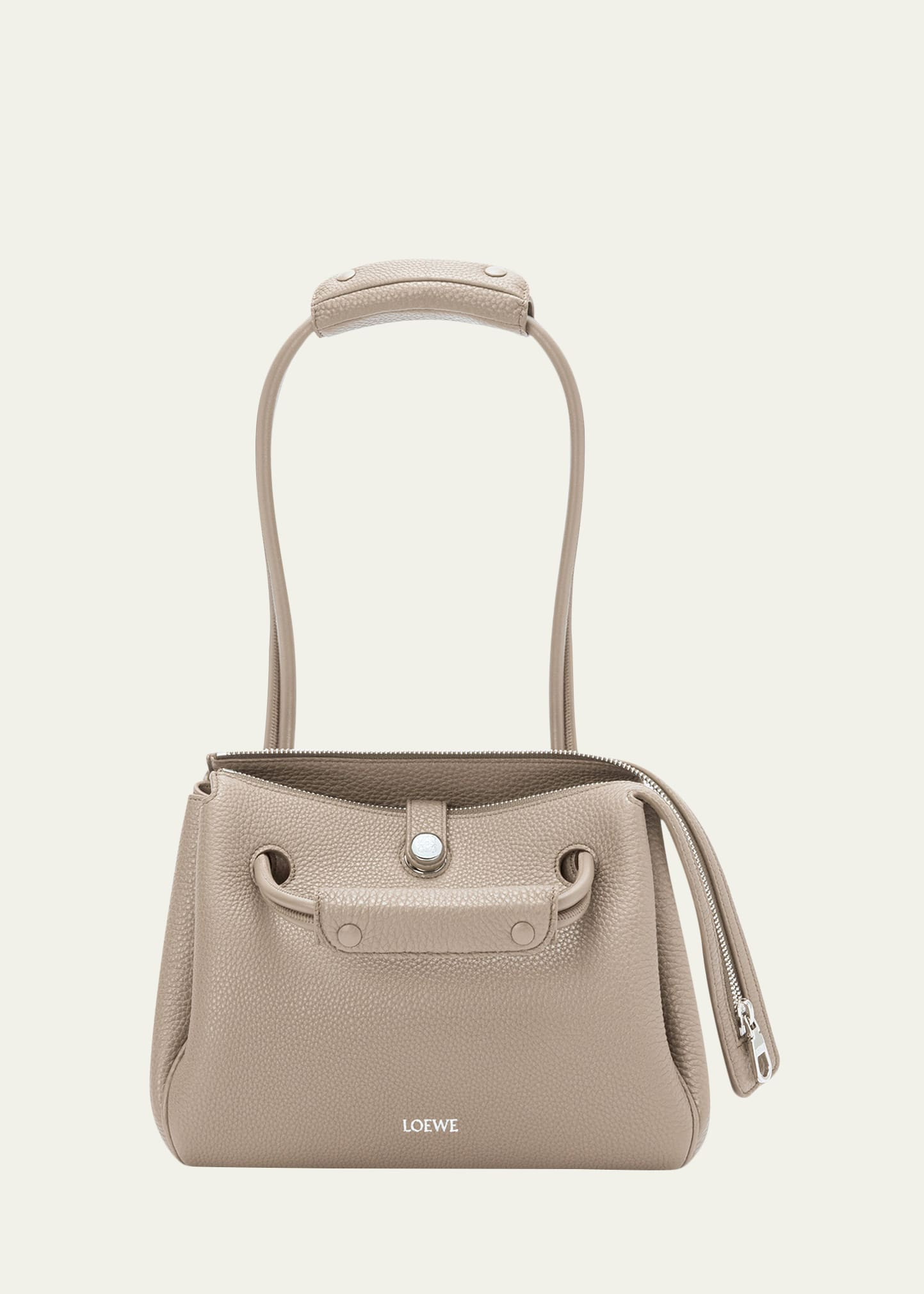 Loewe Madrid Small Trapeze Shoulder Bag in Grain Leather | Bergdorf Goodman