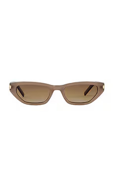 Banbe The Watson Sunglasses in Taupe & Brown from Revolve.com | Revolve Clothing (Global)
