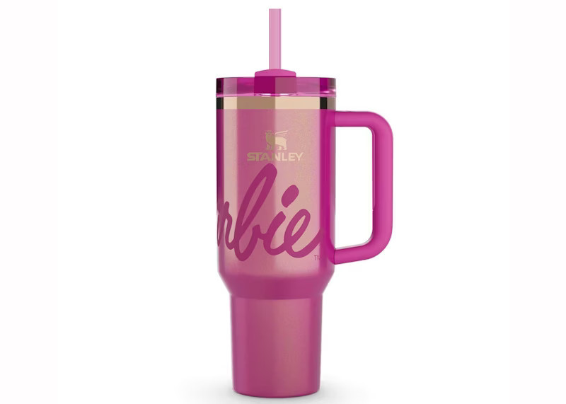 Women's Stanley x Barbie Legends Flowstate Quencher 40oz Tumbler in Barbie Icon | StockX