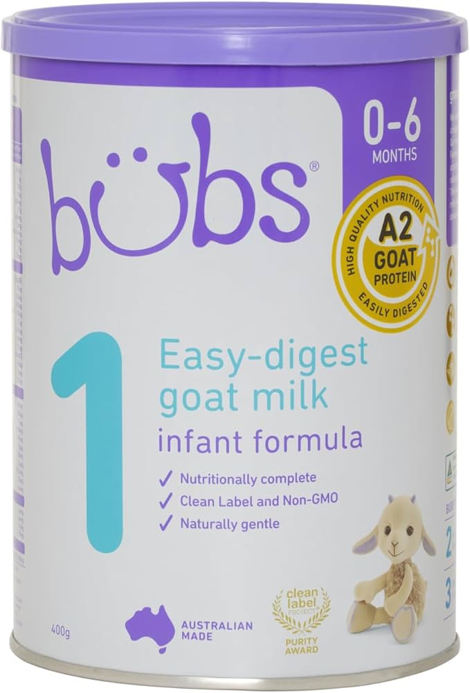 Goat Milk Infant Formula Stage 1, Infants 0-6 months, Made with Fresh Goat Milk, 14.1 oz | Amazon (US)