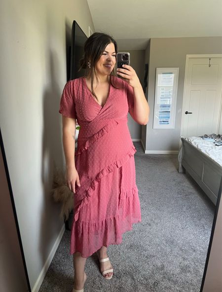 Stunning wedding guest dress, formal dress or black tie dress. This would be perfect for a gala! It has really great tummy coverage, I’m in a size XL

 🤍 let me show you some spring wedding guest dresses that are going to make you feel STUNNING + CONFIDENT 💃🏻 

Which one’s your fav? 

Save these for wedding guest outfit inspiration 🫶🏼

Midsize wedding guest dress, spring wedding guest dress, spring formal dress, black tie wedding guest dress, spring outfits, midsize spring, midsize outfit  
#LTKwedding #LTKmidsize #LTKVideo #LTKfindsunder100 #LTKparties #LTKsalealert

