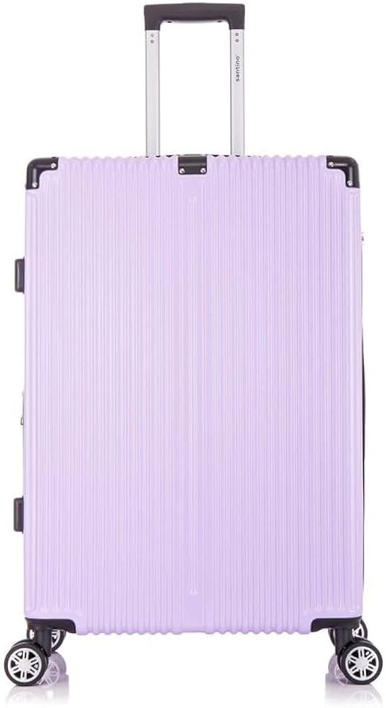 Mala de Viagem Dublin Rígida 360° Santino Preta G - AMZV204G (Lilás) | Amazon (BR)