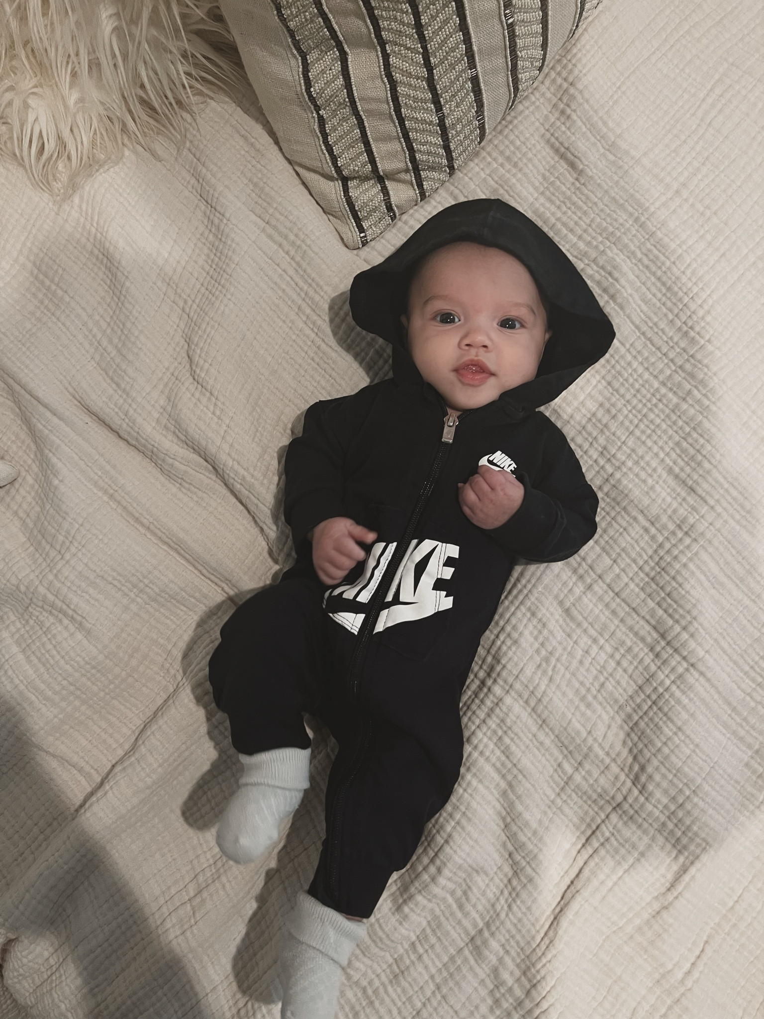 Nike zip up hooded onesie

#LTKbaby #LTKfindsunder50 #LTKkids