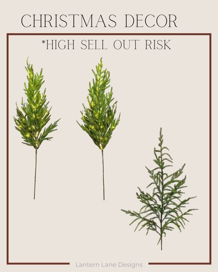 Christmas pine stems in stock and on sale. Norfolk pine, afloral dupe 

#LTKhome #LTKfindsunder50 #LTKHoliday