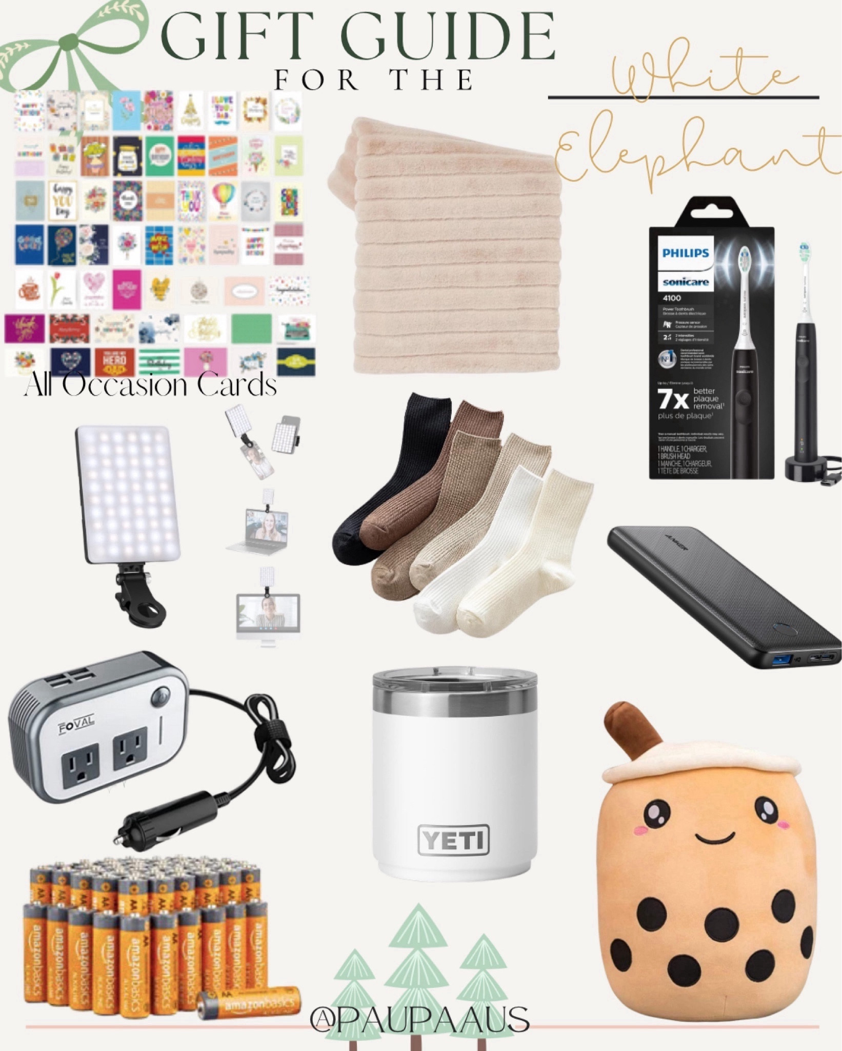 White elephant gift, gift exchange, affordable 

#LTKGiftGuide #LTKparties #LTKHoliday