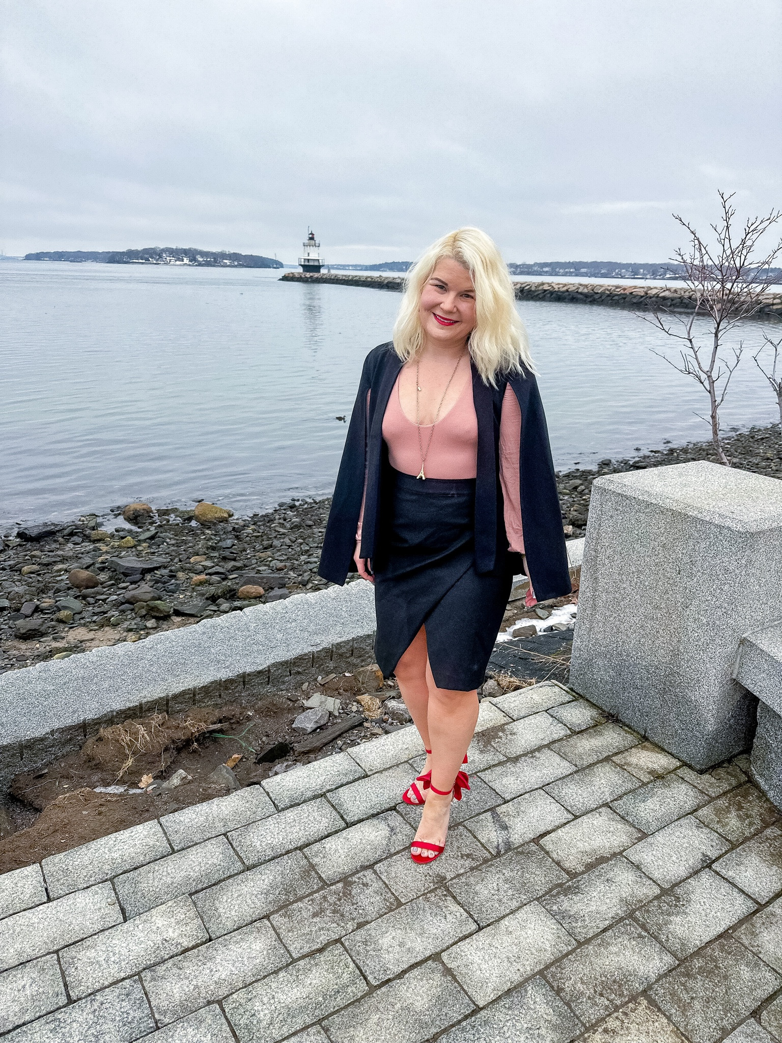 Another great from work to night out outfit. I love this bodysuit and it is so versatile. The cape blazer is such a unique but very much a statement pieces. 

#LTKworkwear #LTKstyletip #LTKparties