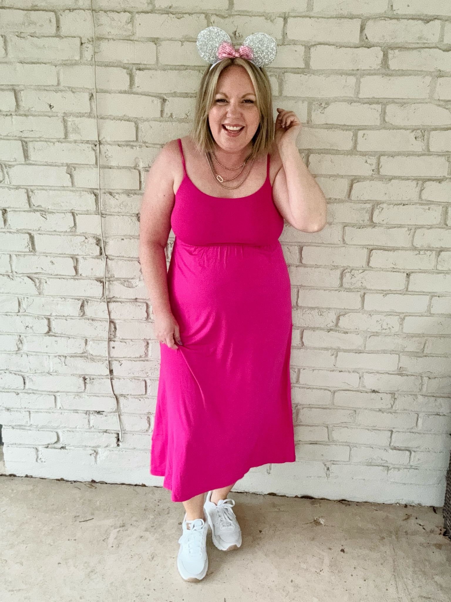 Large dress; size up 1/2 in sneakers

#LTKfindsunder50 #LTKsalealert #LTKtravel