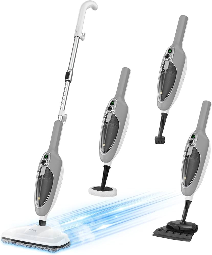 Steam Mop - 10-in-1 MultiPurpose Handheld Steam Cleaner Detachable Floor Steamer for Hardwood/Til... | Amazon (US)