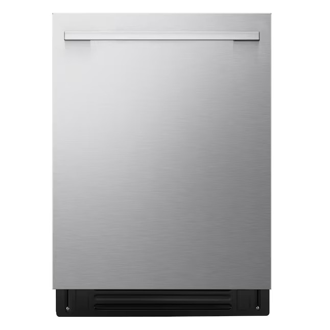 LG 24-in Top Control Built-in Dishwasher ( PrintProof Stainless Steel ) With Third Rack, 1-hour W... | Lowe's