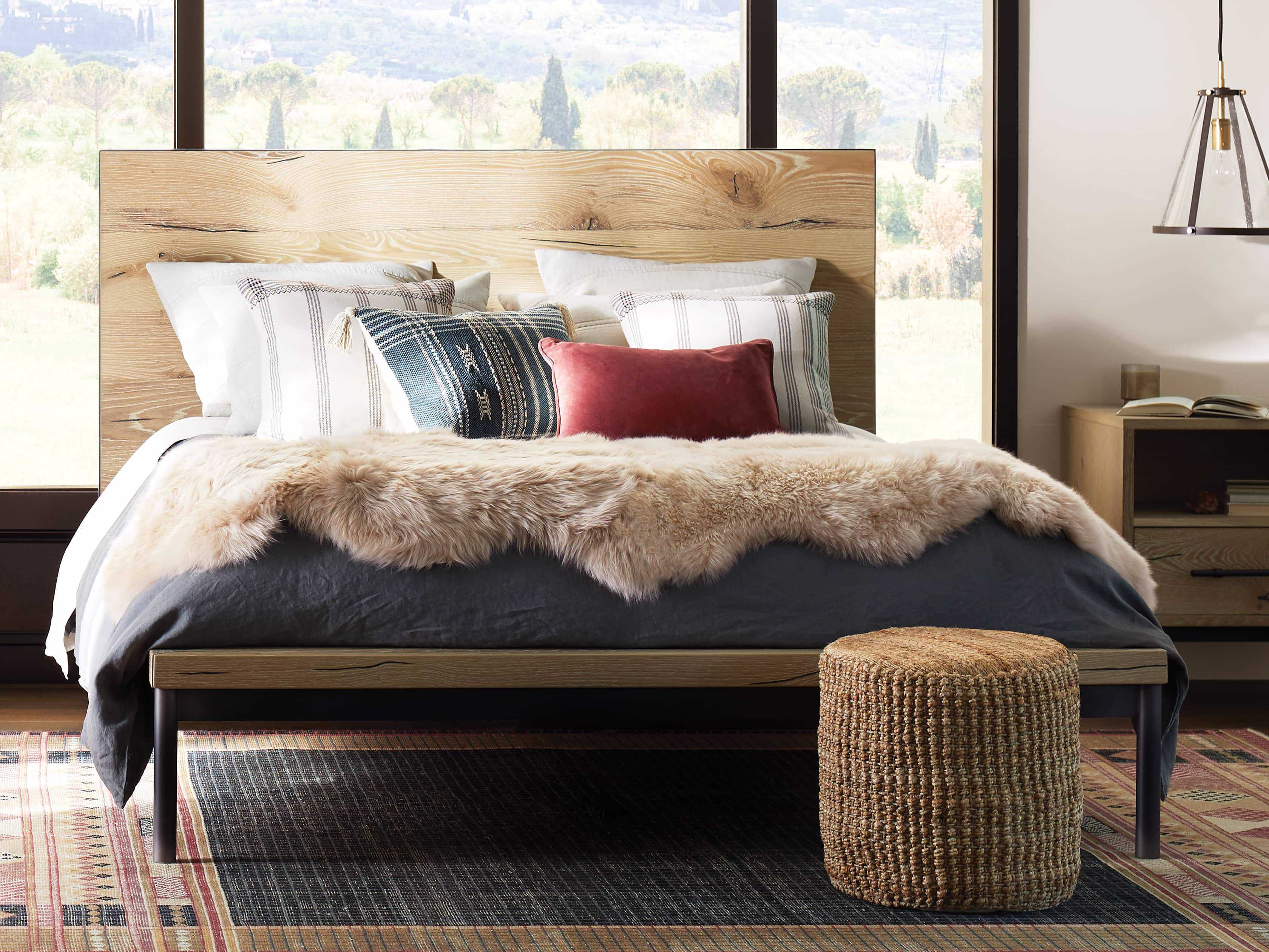 Laos Jute Pouf | Arhaus